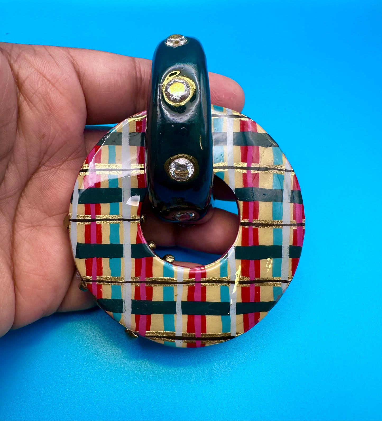 Bling bling loop and hoop