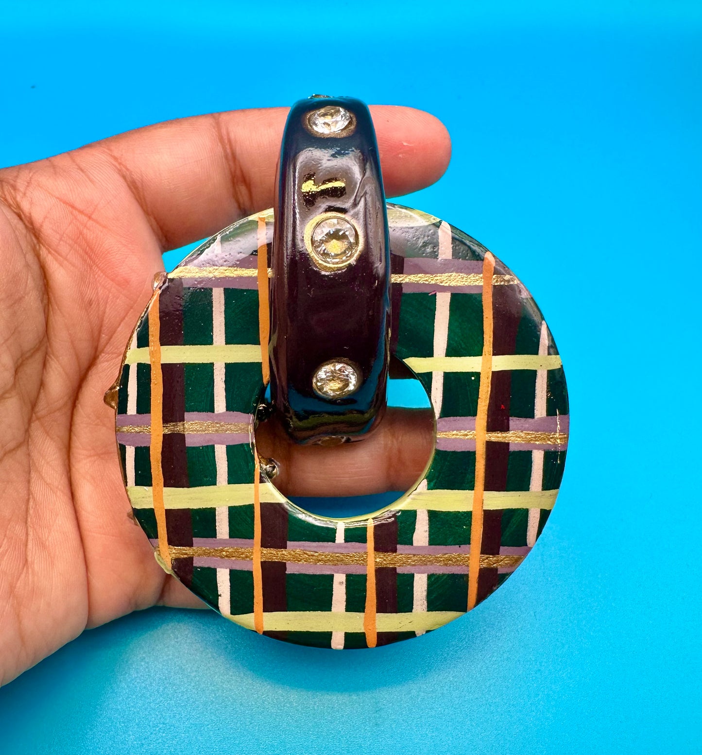 Bling bling loop and hoop