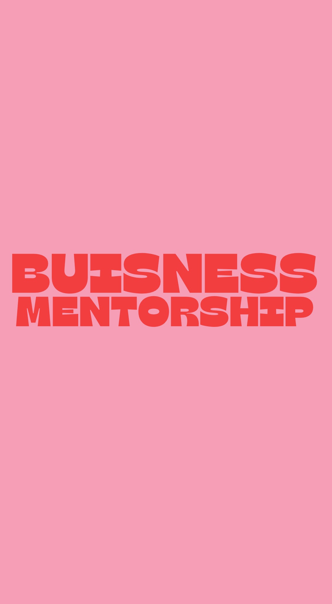 Business mentorship